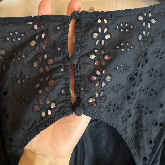 Free People Mockingbird Maxi Dress in Black NWT Size Small - Picture 15 of 16